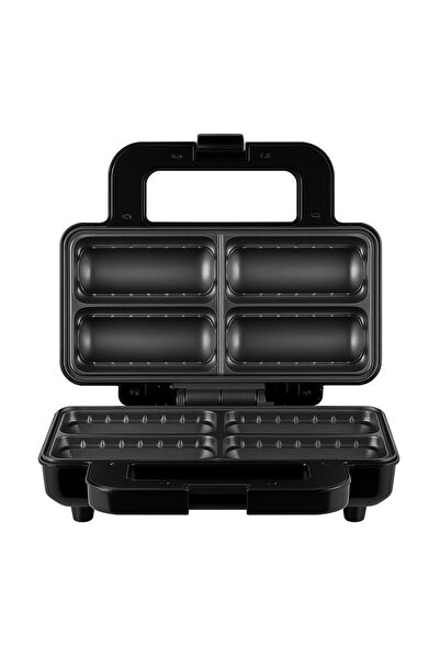 SPEEDSTORE Electric hotdog maker 800W, adjustable thermostat, plates