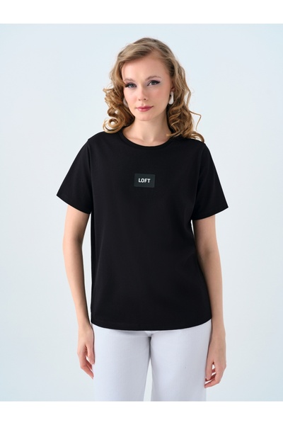 Loft Regular Fit Kadın Tshirt U.kol
