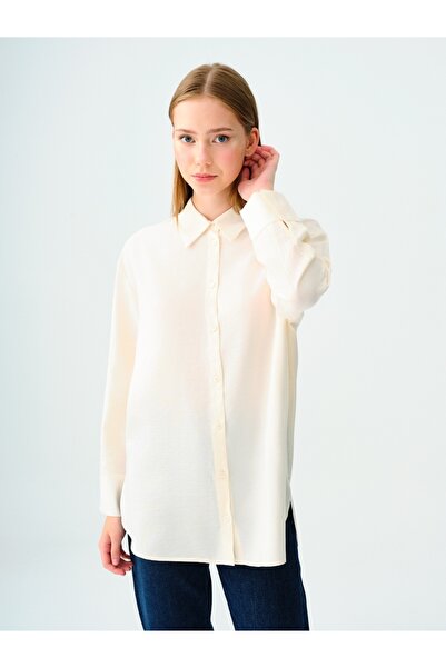 Loft Кам'яна кольорова жіноча сорочка - Lf2037074