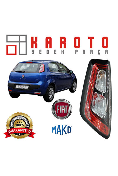 Mako Fiat Punto Evo(199) 2008-> Sol Arka Stop Lambası (Siyah Çerçeve-Fl Sport)