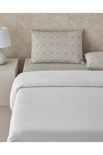 English Home Daisy Harmony White Soft Single Pique Set 150X220 cm