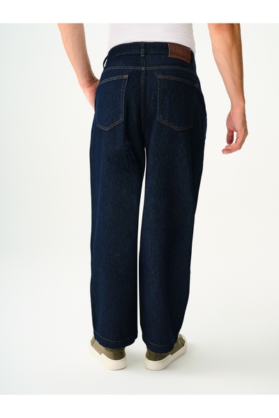 Loft Pleated Jean Balloon Fit Men's Trousers