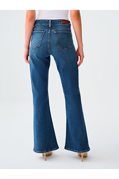 Loft Flare Slim Fit Kadın Pantolon