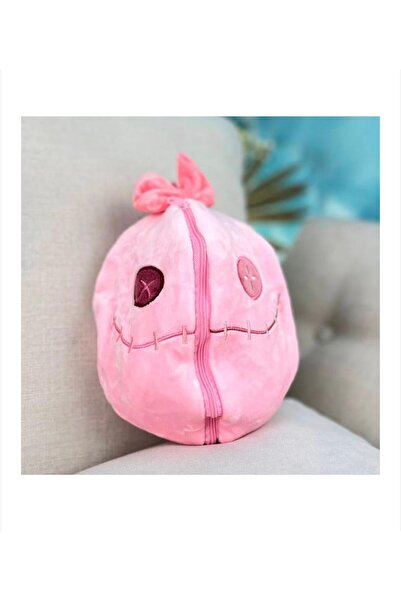 Lilo & Stitch Jucărie de pluș Înger Transformabil 2 în 1 – Cu Glugă Scrump 20 cm