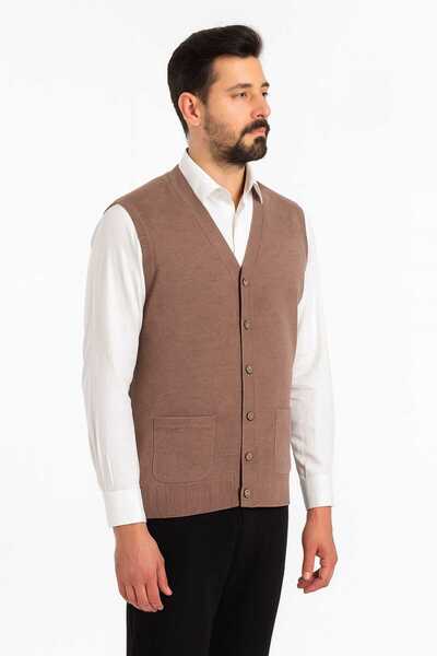 Özay سترة من الصوف للأب مع جيب، منتج أصلي عالي الجودة، عادي، مقاس عادي وكبير