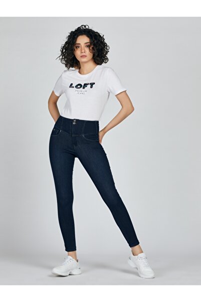 Loft Kadın Lacivert Pantolon 2025711