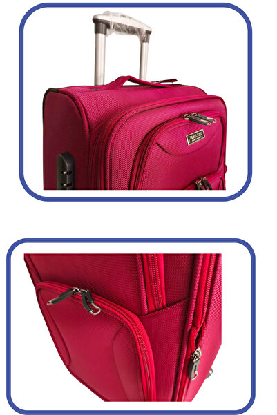 Atlas Senatör lüx Kumaş üstün Kaliteli Orta boy ve kabin boy valiz