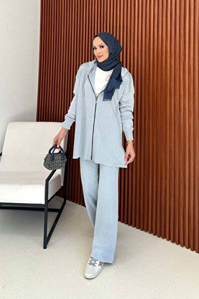 Melike Tatar Glitter Knitwear Set 32-7500