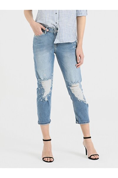 Loft Sexy Boyfriend Slim Fit Kadın Pantolon