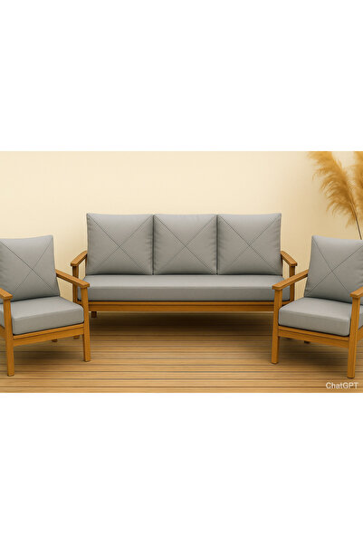 Fade Bahçe minder takımı seti oturum sünger pofidik sırt