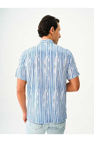 Loft Comfortable Cut Men's Shirt - Sleeves