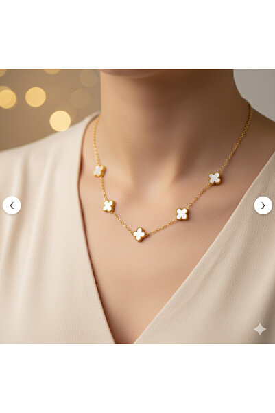 ısıkkonya قلادة من الصلب على شكل زهرة الأقحوان [منتج غير مسبب للحساسية]