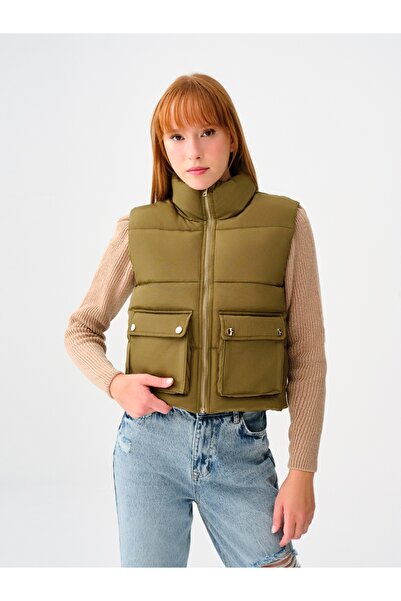 Loft Loose Crop Kadın Yelek