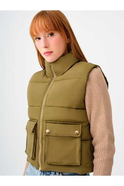 Loft Loose Crop Kadın Yelek