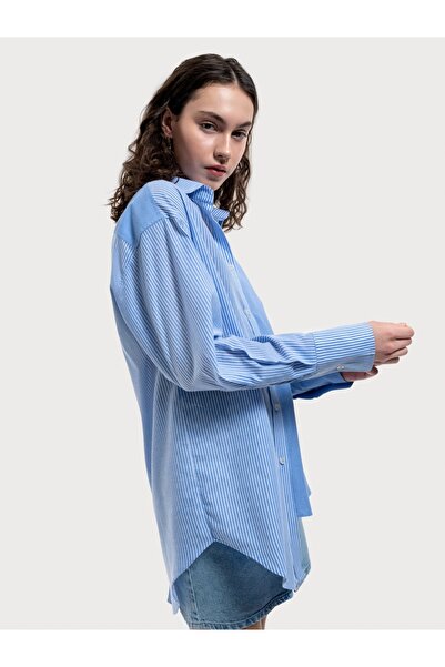 Loft Loose Fit Kadın Gömlek U.kol