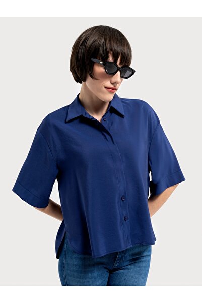 Loft Loose Fit Kadın Gömlek K.kol