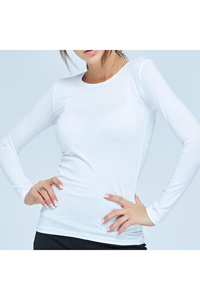 Ece Γυναικείο μακρυμάνικο Badi με λαιμόκοψη