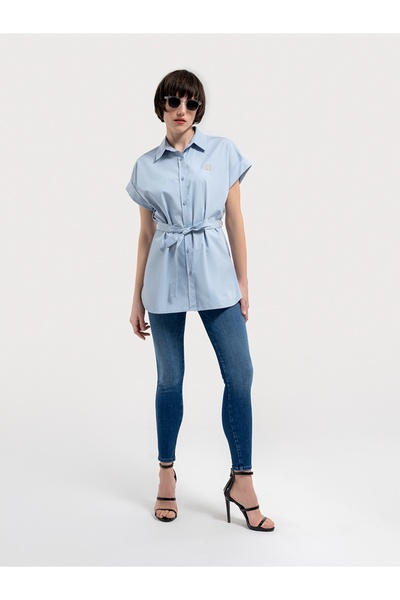 Loft Loose Fit Kadın Gömlek K.kol