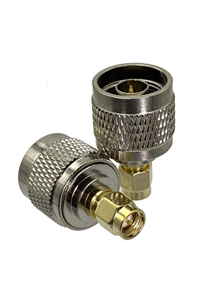 Choice موصل محول RF من N ذكر إلى SMA ذكر، قطعة واحدة، موصل محول RF من N إلى S...