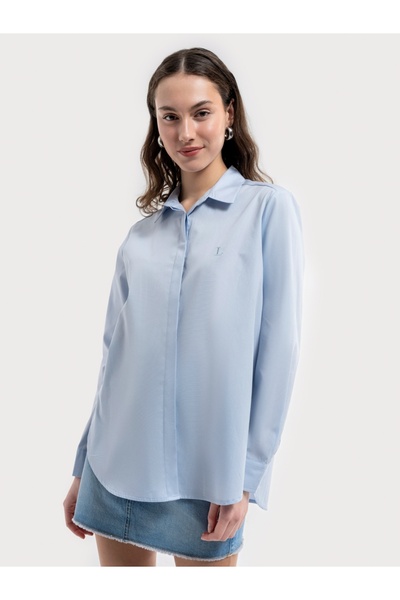 Loft Loose Fit Kadın Gömlek U.kol