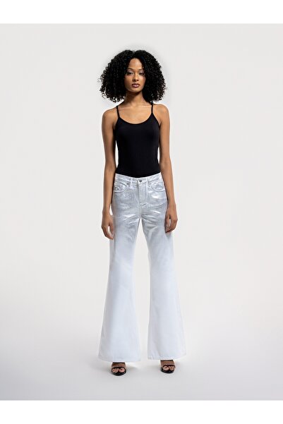 Loft Flare Slim Fit Kadın Pantolon