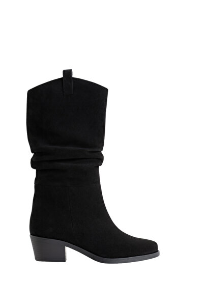 Giydim Gidiyor Lossi Süet Bot Siyah