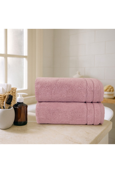 Lucy and Home Набір рушників Miccotton 50x70 см, 2 шт. - з лінійними деталями