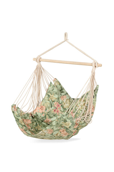 Maison Mex Garden/terrace swing, FORREST, 100/90 L x 130 cm, floral design