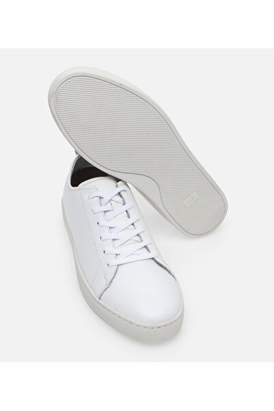 Yaya by Hotiç Men's Leather White Yaya Casual Shoes