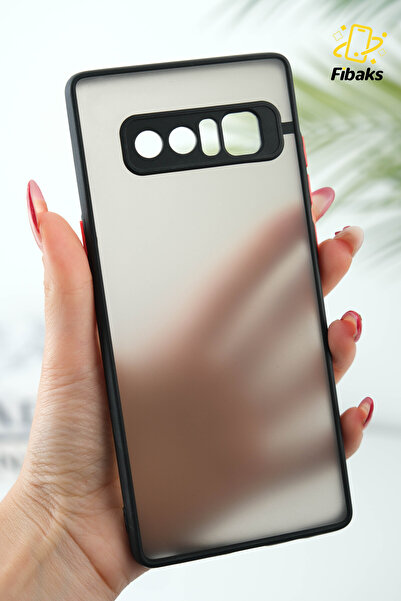 Fibaks Samsung Galaxy Note 8 Kılıf Mat Parmak Izi Yapmaz Kamera Korumalı Renk...