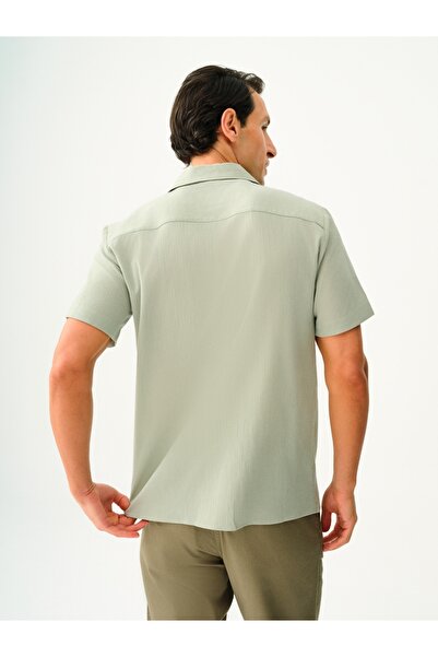 Loft Comfortable Cut Men's Shirt - Sleeves