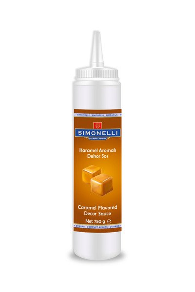 Simonelli Dekor Sos| Karamel | 750 gr |