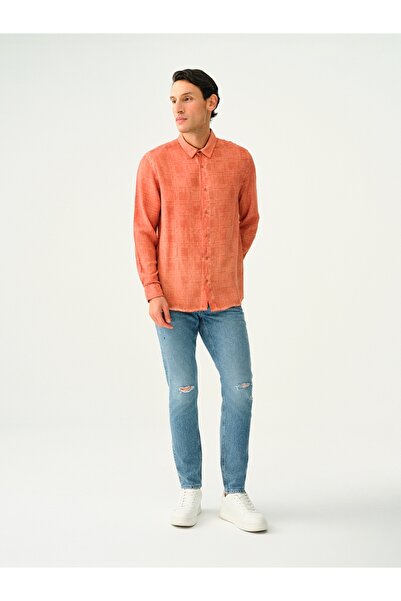 Loft Чоловіча сорочка Relax Fit з укороченим рукавом