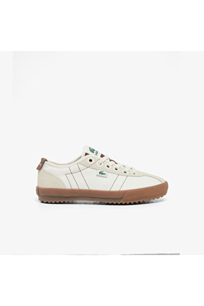 Lacoste Backslam Kadın Krem Sneaker