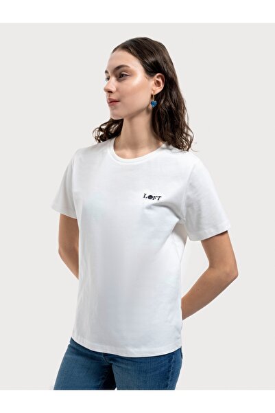 Loft Tricou de damă cu mânecă obișnuită