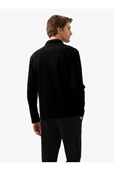 Blackspade Ανδρικό μπλουζάκι με λαιμόκοψη πόλο 40820 - Μαύρο