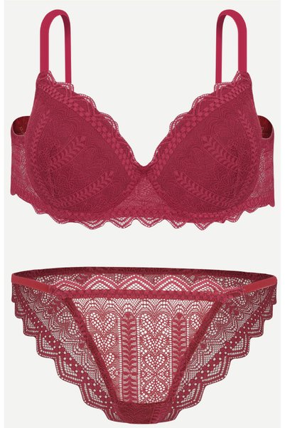 chiara grazia Soft Push up Bra Set