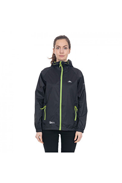 Trespass Qikpac Jacket - Unisex Packaway Unisex Μαύρο αδιάβροχο UNISEX ΑΔΙΑΒΡΟΧΟ