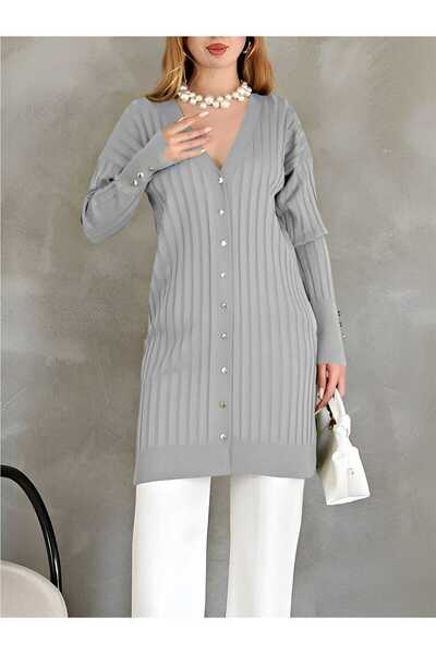 GÖZAY GROUP Soğuk İp Merserize Hırka