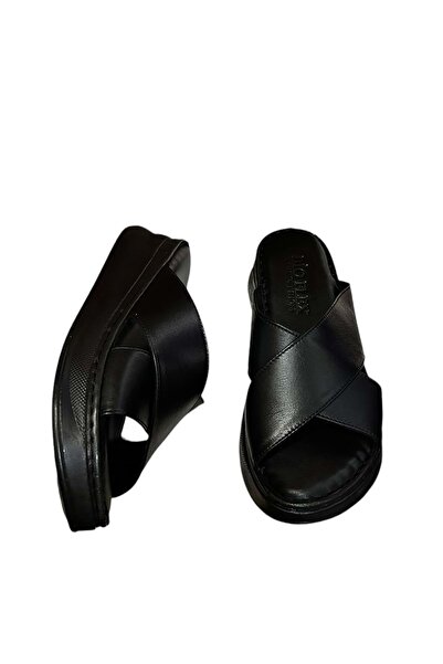 Kristal Kr.44 Ανατομική σόλα εσωτερικά και εξωτερικά Γυναικείες παντόφλες από γνήσιο δέρμα