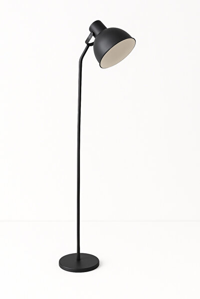 Homelux Helena Metal Floor Lamp, 1xe27, 40w, 26x170 Cm, Black