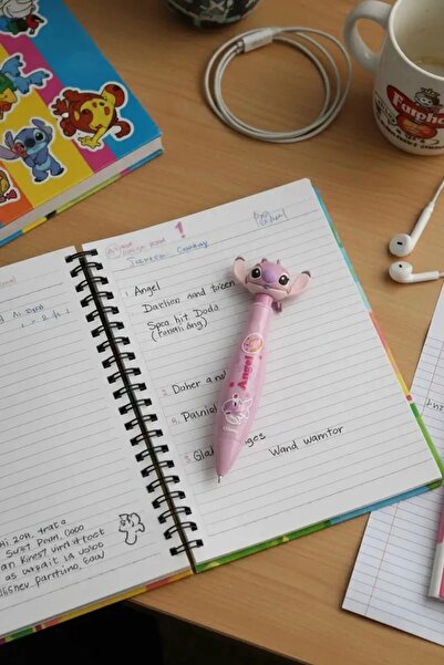 Miniso Disney Lilo&Stitch Lisanslı Kafa Figürlü Tükenmez Kalem