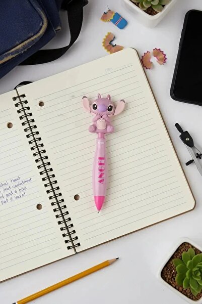 Miniso Disney Lilo&Stitch Lisanslı Figürlü Tükenmez Kalem 1.0mm - Angel