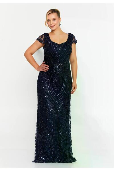 MAXXE 6138PAY PAYETLİ ELBİSE