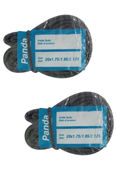 Panda 20 Jant 20x1.75 - 20x2.125 Bisiklet İç Lastiği AV 40 mm Motor Sibop X 2...