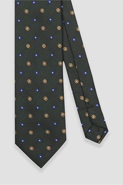 Abbate Краватка 8 см Мікрофібра Поліестер Чорна Чоловіча Краватка з візерунком