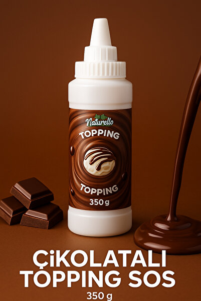 gülsan gıda Naturello Toppıng Çikolatalı Sos 350 gr