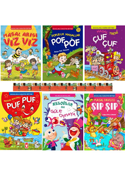 Timaş Çocuk Masal Treni Çuf Çuf,Masal Arısı Vız,Pofuduk Masallar Pof Pof,Masa...