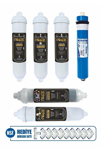 Piksel Aqua Createc 10 Aşamalı Mebmranlı Su Arıtma Cihazı Filtresi