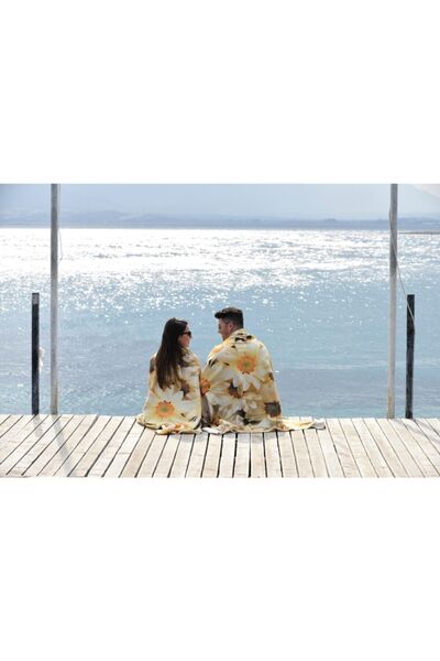 AİRYCOT Digital Printed Fleece TV Blanket Spring